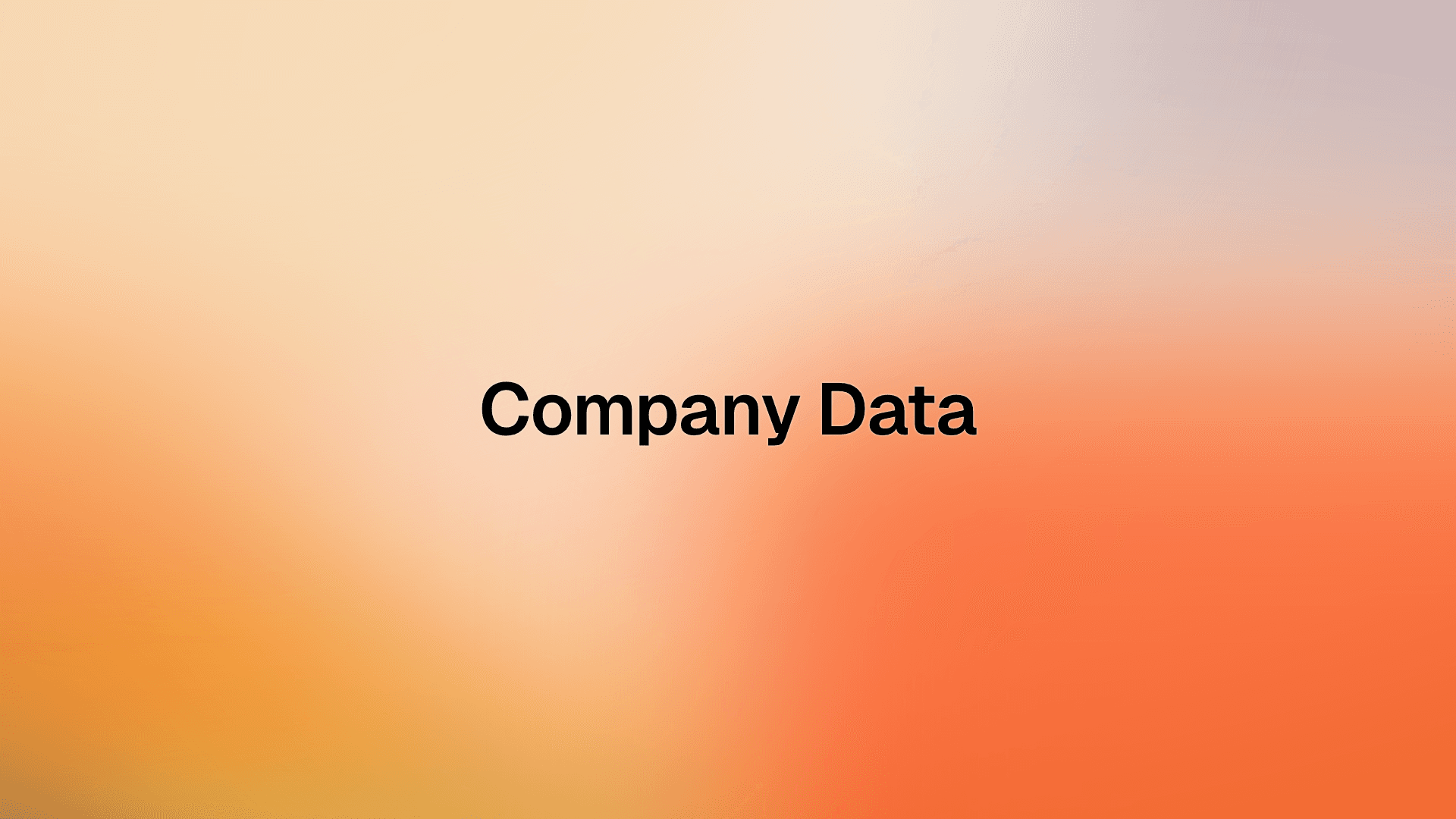 Companies preview